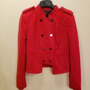 BCBG Maxaria Cherry Red Jacket
